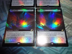MTG Magic 4X Foil The Ozolith Extended Art NM- Ikoria - Image 2