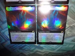 MTG Magic 4X Foil The Ozolith Extended Art NM- Ikoria - Image 5