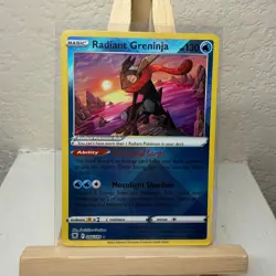 Radiant Greninja 46/189 Astral Radiance Radiant Rare Holo Pokemon TCG - Image 1