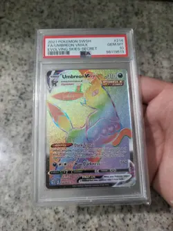 Pokemon 2021 Umbreon Vmax 214/203 Full Art Evolving Skies Psa 10 - Image 2