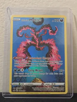 Pokemon Galarian Moltres SWSH284 Promo Holo Basic Card - Image 1