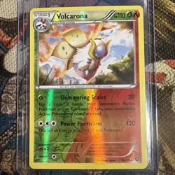 Volcarona 15/114 LP Reverse Holo Rare Steam Siege 2016 Pokemon TCG - Image 1