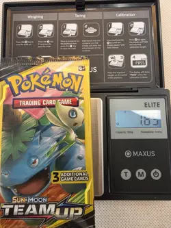 🔥💎 HEAVY Pokemon Team Up Booster Pack 7.8g ⚡ POSSIBLE HOLO 🔥 SEALED 💎🔥 - Image 2
