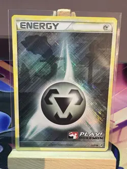 2011 POKEMON CALL OF LEGENDS STEELIX METAL ENERGY 95/95 PLAY! STAMPED HOLO NM - Image 1