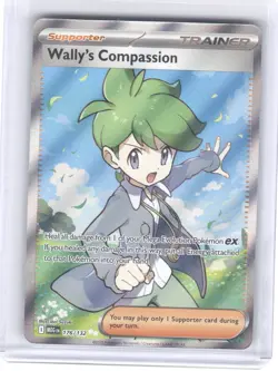 Wally's Compassion Mega Evolutions 176/132 Secret Rare Pokemon [Q6GI] - Image 1