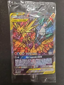 Moltres Zapdos Articuno GX SM210 Pokemon Sun Moon Black Star Promo English NM - Image 1