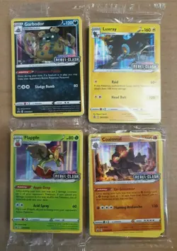 Pokemon Rebel Clash Build and Battle Prerelease promos new sealed unopened TCG - Image 1
