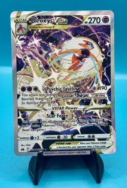 Pokemon TCG Deoxys Vstar GG46/GG70 Crown Zenith Galarian Gallery - Image 1