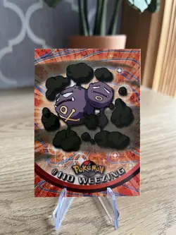 Weezing Pokemon Topps #110 NM - Image 1