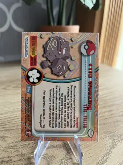 Weezing Pokemon Topps #110 NM - Image 2
