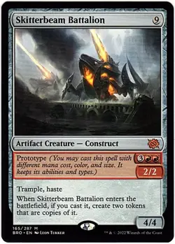 MTG The Brothers' War Skitterbeam Battalion NM (Mythic) - Image 1