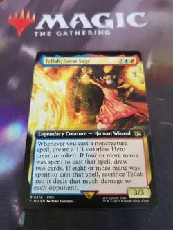 Mtg. Tellah, Great Sage. Borderless. Final Fantasy. Pack Fresh - Image 1