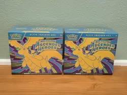 Pokemon TCG - Ascended Heroes regular ETB Elite Trainer Box NEW&SEALED-Lot of 2 - Image 1