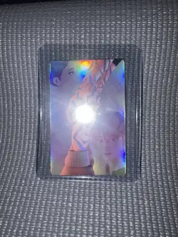 McDonald's Kpop Demon Hunter Card Rumi & Jinu Hands Holo Ultra Rare & Top Loader - Image 3