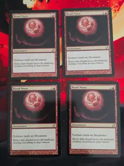 MTG EDH CEDH Blood Moon x4 Read - Image 1