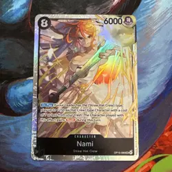 Nami SR OP15-086 Adventure on KAMI’s Island ENGLISH ONE PIECE Card OP15 - Image 1