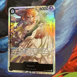 Nami SR OP15-086 Adventure on KAMI’s Island ENGLISH ONE PIECE Card OP15 - Image 2