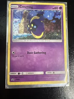 Cosmog SM42 - Sun & Moon Black Star Holo Promo Card Pokemon TCG - Image 1