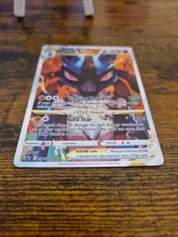 Pokemon Card Lucario VSTAR SWSH291 Sword & Shield Black Star Promo - NM - Image 3