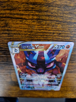 Pokemon Card Lucario VSTAR SWSH291 Sword & Shield Black Star Promo - NM - Image 4