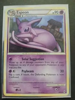 Pokemon Espeon Holo Rare TCG Card Call of Legends Series 4/95 - Image 1