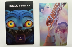 KPop Demon Hunters x McDonald's Photo Cards Ultra Rare Heart Rumi Jinu NEW - Image 1