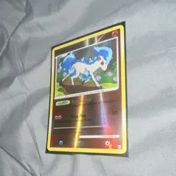 Pokemon Ponyta SH11 Reverse Holo Card Basic Fire 60 HP - Image 2