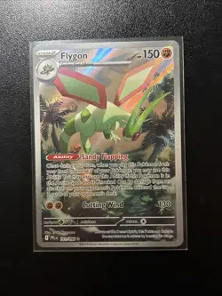 Pokemon Flygon 101/094 Me02: Phantasmal Flames Holo Illustration Rare EN Card - Image 1