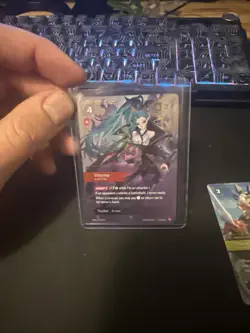 League of Legends Vayne Champion Unit Foil Card SFD 223/221 English 2023 - Image 1