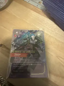 League of Legends Vayne Champion Unit Foil Card SFD 223/221 English 2023 - Image 4