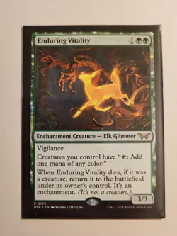 Magic MtG - Enduring Vitality - NM - Image 1