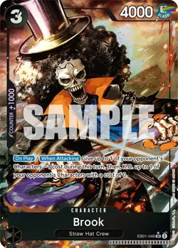 Brook (046) (Alternate Art) [EB-01 - EB01-046] - NM [Foil] TCG One Piece - Image 1