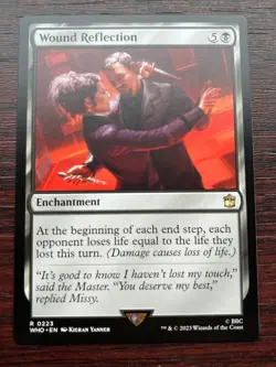 1x WOUND REFLECTION - Doctor Who - MTG - Magic the Gathering - Image 1