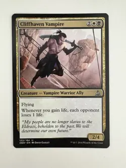 Cliffhaven Vampire MTG Magic the Gathering Card NM Near Mint OGW - Image 1