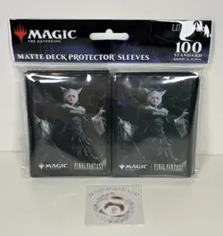 Ultra Pro Magic MTG Final Fantasy Deck Box & Matte Deck Sleeves Y'shtola - Image 2
