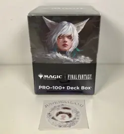 Ultra Pro Magic MTG Final Fantasy Deck Box & Matte Deck Sleeves Y'shtola - Image 4
