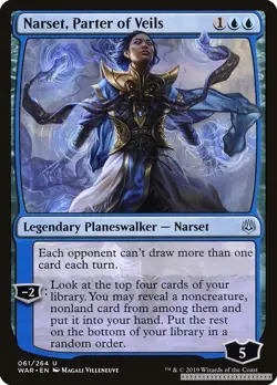Narset, Parter of Veils [WAR - 61] - NM [Normal] TCG MTG - Image 1