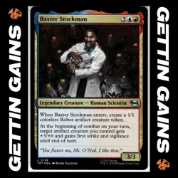 Baxter Stockman - 0139 - UC - Foil - TMNT - MTG - NM/M - Image 1