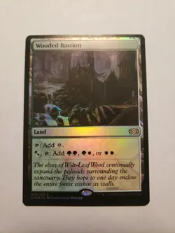 Wooded Bastion Double Masters Foil - Image 1