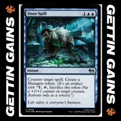 Ooze Spill - 0048 - UC - Foil - TMNT - MTG - NM/M - Image 1