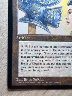 Magic the Gathering MTG - Helm of Obedience - Alliances - Image 3