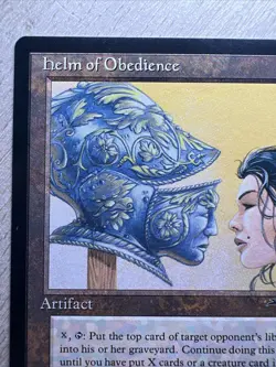 Magic the Gathering MTG - Helm of Obedience - Alliances - Image 4