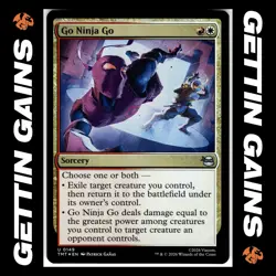 Go Ninja Go - 0149 - UC - Foil - TMNT - MTG - NM/M - Image 1