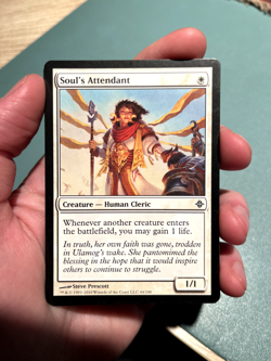 MTG: Soul's Attendant - Near Mint - Rise of the Eldrazi - Image 1