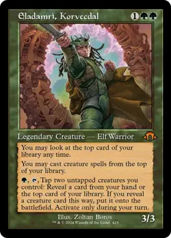 Eladamri, Korvecdal (Retro) [Modern Horizons 3] - Image 1