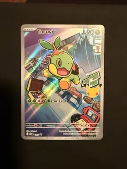 Turtwig MEP 040 - NM First Partner Illustration Rare Promo 30th Anniversary - Image 1