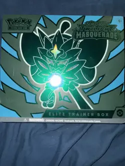 Pokemon TCG Twilight Masquerade ETB Factory Sealed Box - Image 1