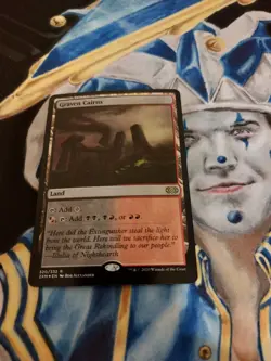 Graven Cairns FOIL MTG Double Masters Rare Land NM-M Pack Fresh x1 SC1 - Image 1