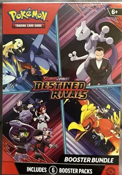 Pokemon TCG Scarlet and Violet Destined Rivals Booster Bundle Factory Sealed - Image 1