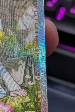 Pokemon TCG – Wally’s Compassion 186/132 SIR – Print Anomaly (Ink Dot) - NM - Image 2